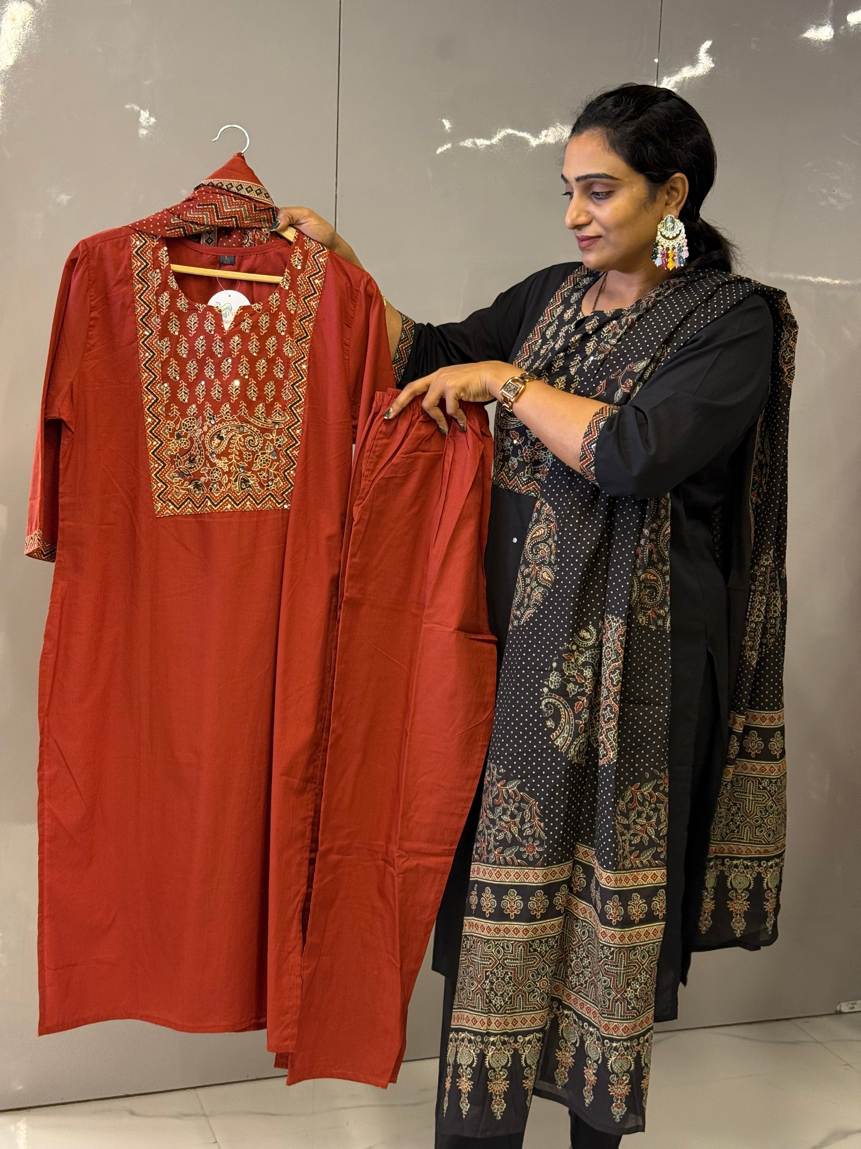 Pure cotton 3 pcs set